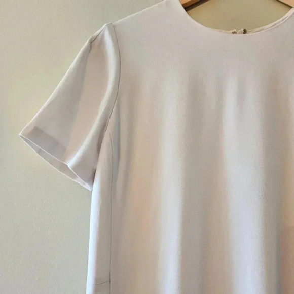 Aritzia Babaton Patricio Japanese Matte Crepe Mini Short Sleeve A-line Dress 4. - Picture 10 of 16